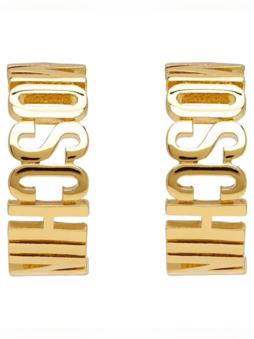 MOSCHINO Lettering Earrings